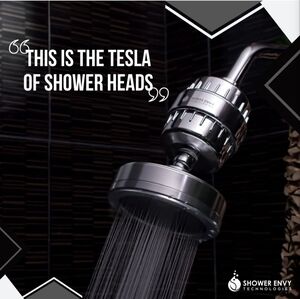 Shower Envy ✦ 15‑Stage Filtered Showerhead ✦ Vitamin C+E Ultra Water Purifier